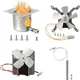 Upgrade Kit for Pit Boss/Traeger Pellet Grills - Auger Motor, Fan, Igniter, Fire