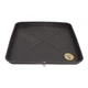 DIVERSITECH 6-3030L Plastic Condensate Drain Pan,30x30 PK 4