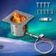 Fire Burn Pot&Hot Rod Igniter Kits for Pit Boss and Traeger Wood Pellet Grills