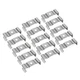 uxcell T8 Clips Bracket Hanger for Integrated Tube 15pcs Fixed T8, Silver 