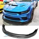 Fits 20-23 Dodge Charger SRT Hellcat Scat Widebody Front Bumper Lip Matte Black Fits 20-23 Dodge Charger SRT Hellcat Scat Widebody Front Bumper Lip Matte Black