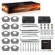 3" Front 2" Rear Lift Kit for Toyota T100 1986-1995 4WD Carbon Steel