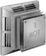 Simpson Dura-Vent 46DVA-HC Duravent Horizontal Square Termination Cap-4" X 6 5/8