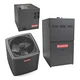 Goodman Multi-Family 3 Ton 15.2 SEER2 R-32 80,000 Btu 96% Afue Dual Fuel System
