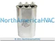 Supco Universal Oval Motor Dual Capacitor 25+15 uf MFD 370 VAC Volt CD25+15x370