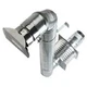Selkirk 283870 Through-The-Wall Pellet Stove Chimney Kit 3 In.