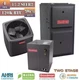 Goodman 4 Ton Heat Pump Furnace System 17.2 SEER2 96% 120K BTU 2-Stage GSZC70481 Goodman 4 Ton Heat Pump Furnace System 17.2 SEER2 96% 120K BTU 2-Stage GSZC70481