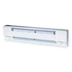 Dayton 3Ug82 30" Electric Baseboard Heater, White, 376/500W, 208/240V