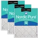 Nordic Pure 18x25x1 MERV 14 Carbon Pleated Air Filter 3 Pack