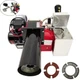 220V 1PH Waste Oil Heater Furnace Single Section Fire Heavy Oil Burner