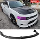 Fits 15-23 Charger SRT V2 Style Matte Black Front Bumper Lip Spoiler 4PCS ABS Fits 15-23 Charger SRT V2 Style Matte Black Front Bumper Lip Spoiler 4PCS ABS
