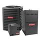 Goodman 5 Ton 13.4 Seer2 AC & 80% AFUE 120,000 BTU Gas Furnace - Horizontal Goodman 5 Ton 13.4 Seer2 AC & 80% AFUE 120,000 BTU Gas Furnace - Horizontal
