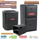 R32 Goodman 1.5 Ton AC & Furnace System 15.2 SEER2 92% AFUE 40K BTU Horizontal