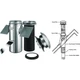 SELKIRK Sure-Temp 6 In. Stainless Steel Pitched Ceiling Chimney Support Kit