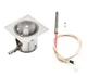 Stainless STEEL BURN/FIRE POT + Igniter AMP  TRAEGER 7 Holes Durable  USA SELLER