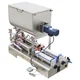 110V 100-1000ml Paste Liquid Filling Machine 80L Horizontal Mixing Hopper 1500W