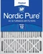 Nordic Pure 20x25x5 MERV 12 Pleated Honeywell Replacement AC Furnace Air Filter