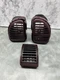 1995-1998 Silverado Sierra Tahoe Yukon Suburban Dashboard Vent 3pcs OEM RED