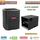 R32 Goodman 4 Ton AC Split & Coil System 15.2 SEER2 24.5"H Cabinet Horizontal R32 Goodman 4 Ton AC Split & Coil System 15.2 SEER2 24.5"H Cabinet Horizontal