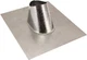 SELKIRK 503798 Adjustable Roof Flashing 5 " #5rv-Af6 Type B 0 - 6/12 Al 500 Deg.