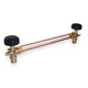 Apollo Valves 2010400 Water Gauge, Pipe Size 1/2 In, Mnpt