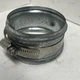 SAF-T-VENT 3" Adjustable Flue Pipe Start Collar -2" Length- HEAT-FAB-Galvanized