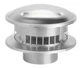 Selkirk 3-Inch Diameter Type B Gas Vent Round Top with Easy 3", galvanized 