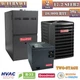 Goodman 2 Ton 17.2 SEER2 AC & Gas Furnace System 96% AFUE 40K BTU Two Stage R32