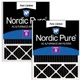 Nordic Pure 20x25x5 (Actual Size: 19 3/4 x 24 x 4 3/8) Lennox X6673... 