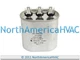 Supco Universal Oval Motor Dual Capacitor 25+4 uf MFD 370 VAC Volt CD25+4x370