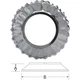 SELKIRK RV 4 In. x 1-9/16 In. x 7-5/8 In. Storm Collar 104810 SELKIRK RV 104810