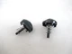 Honeywell Water Heater Gas Valve Control Dial w/Spring (Black) Set of 2.