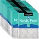Filters 20x20x1 MERV 14 Plus Carbon Pleated 24 Pack Nordic Pure Air Actual Size