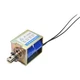 Fielect DC 12V 3A 60N Push Pull Solenoid Electromagnet, 10mm Stroke Open Fram...
