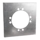 DAYTON 6KWJ7 27.75"Rnd to 28"Sq Stel Roof Vent Adptr 6KWJ7
