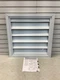 DAYTON 4C224 26"H-W Alu Universal Backdraft Dampr: For 24 in Fan, Single Panel