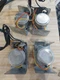 4 Honeywell V8043A1029/U Motorized Valve Removable Powerheads 24V Metal