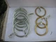 6 Campbell T7661361 Steel 200 lbs. Capacity Welded Ring & 3x 2" BRONZE Rings 6 Campbell T7661361 Steel 200 lbs. Capacity Welded Ring & 3x 2" BRONZE Rings