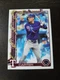 2025 Topps Holiday Baseball Evan Carter #H2 Texas Rangers Base Card. H11
