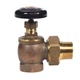 B & K Industries B & K Steam Radiator Valve 1-1/4" FPT X 1-1/4" Mpt Angle Brnz