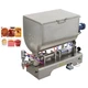 110V 50-500ml Pneumatic Paste Filling Mixing Machine w/80L Hopper 1 Nozzle 1500W