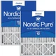 Nordic Pure 20x25x5 (19_3/4 x 24_3/4 x 4_3/8) MERV 12 Air Filters 2-Pack