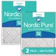 Nordic Pure 10x10x1 Pleated MERV 14 Air Filters 2 Pack