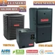 Goodman 2 Ton R32 AC & Furnace System 96% AFUE 14.3 SEER2 60K BTU 14" Coil