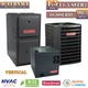 Goodman 1.5 Ton 14.5 SEER2 Gas Furnace & AC System Multi Family 96% AFUE 40K BTU