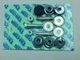 UK 1969 1970 TRIUMPH 650 500 GAS FUEL TANK MOUNT KIT T120 T100 TR6C T100C T150