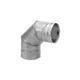 DuraVent 3 in X 3 in 90 deg Galvanized Steel Stove Pipe Elbow 3PVL-E90R
