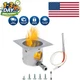 Heavy-Duty Fire Burn Pot & Hot Rod Ignitor Kit for Traeger & Pit Boss Grills