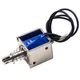 Fielect DC 12V 2A 20N 10mm Stroke Push Pull Type Solenoid Electromagnet, Open...