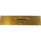 DT100068 Tell 5.5 In. Brass Pull Plate DT100068 Tell 5.5 In. Brass Pull Plate